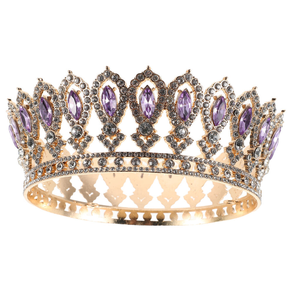 3pcs Rhinestone Crystal Tiara Bridal Hair Accessories