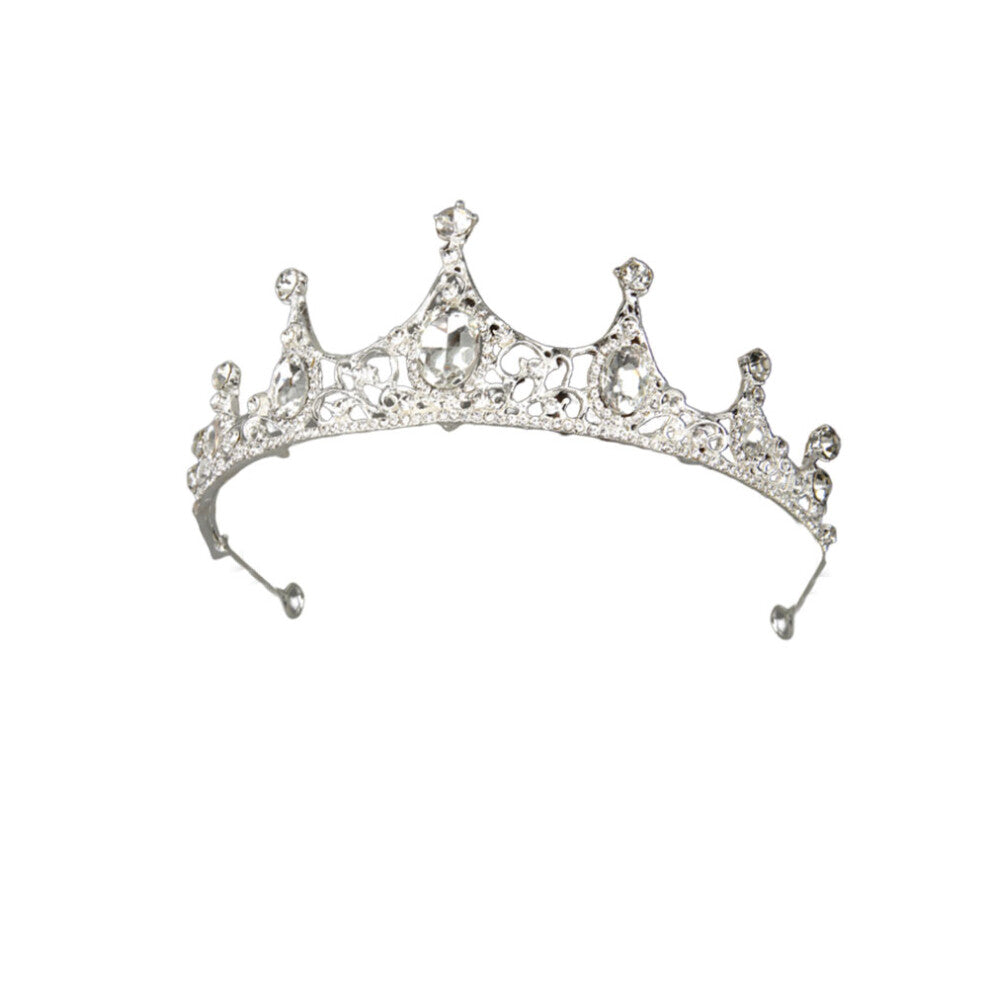 3pcs Bride Hair Hoops Crystal Headband Wedding Accessories