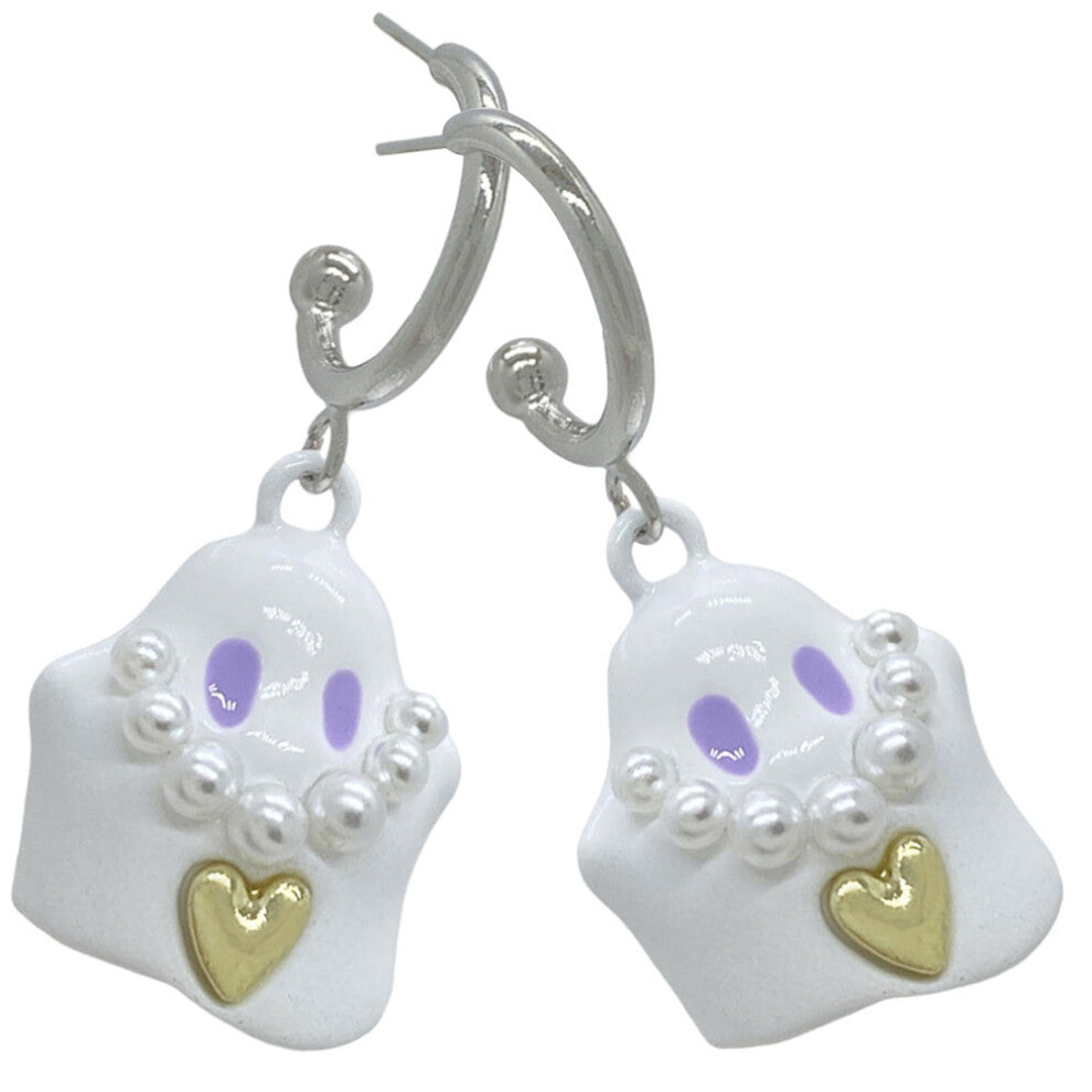 1 Pair Ghost Studs Earrings for Women Party Jewelry