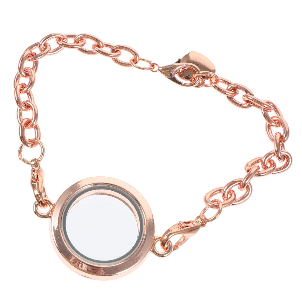 3pcs Crystal Locket Bracelet for Floating Charms