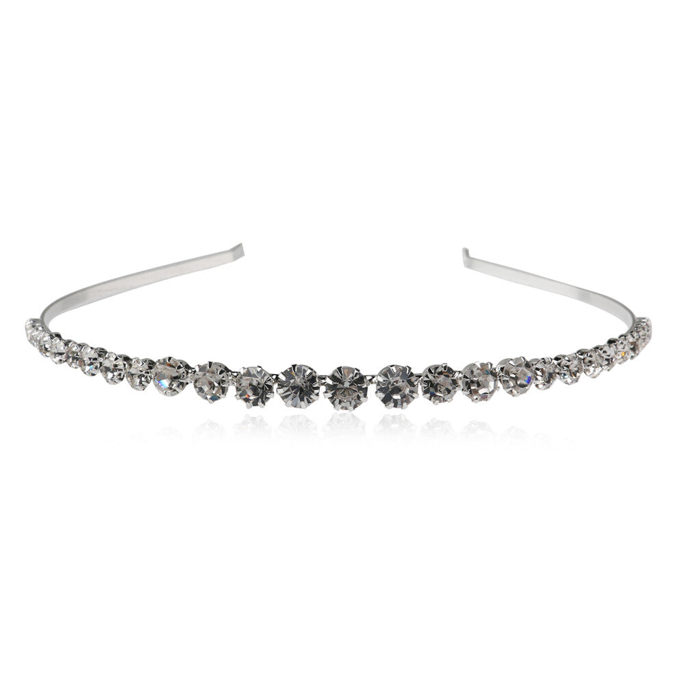 2pcs Wedding Bridal Rhinestone Tiara Hair Accessories