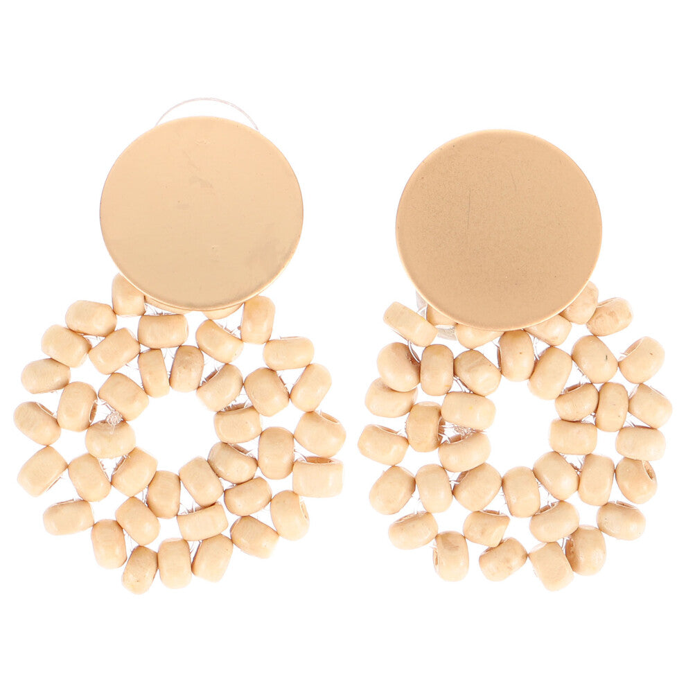 2 Pairs Women Earrings Knitting Ear Danglers Bohemia Jewelry