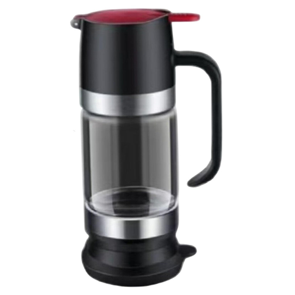 Glass Honey Dispenser No Drip 300ml with Holder Base for Syrup, Honey, Coffee, and Toast Use