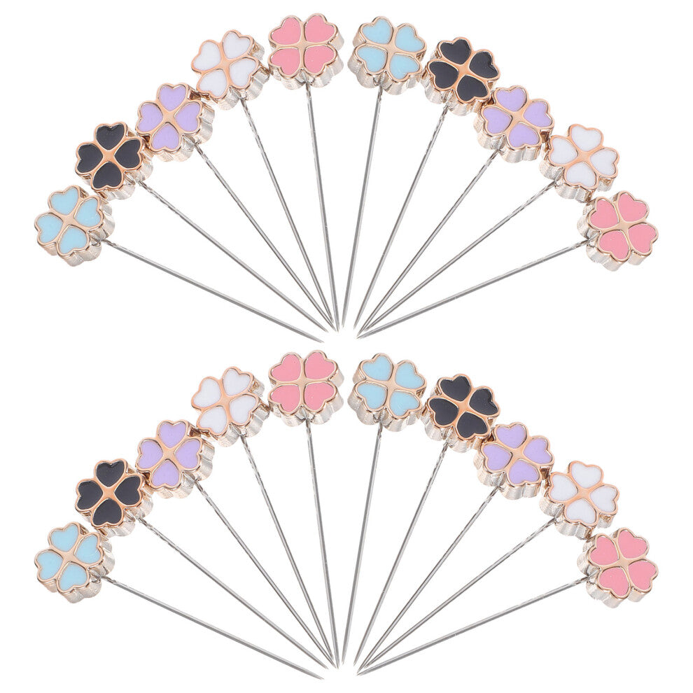 20pcs Muslim Hijab Pins with Safety Caps for Scarves Shawls