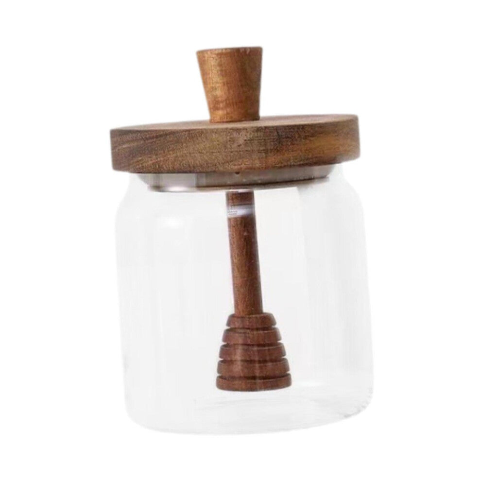 Storage Jar Honey Container 500ml Washable Leakproof Airtight Syrup Dispenser for Wedding Party Sauces and Condiments