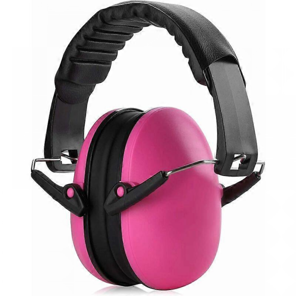 Pink Ear Muffs - Hearing Safety Protection Noise Reduction, Suitable for Children and Adults for Shooting, Hunting, Woodworking and Mowing