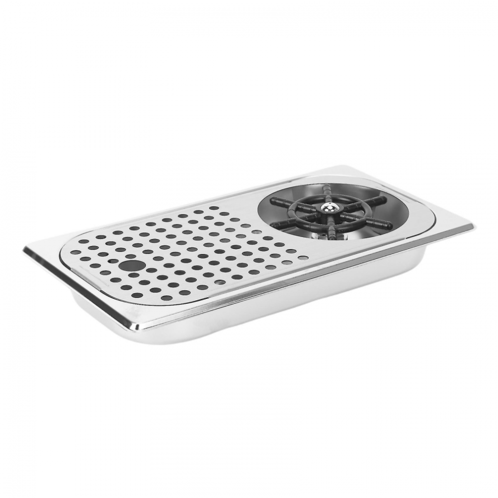 Glass Rinser Diameter 201 Stainless Steel Rinser For Beer Milk Tea Cup Washer Cleaner Glass Rinser