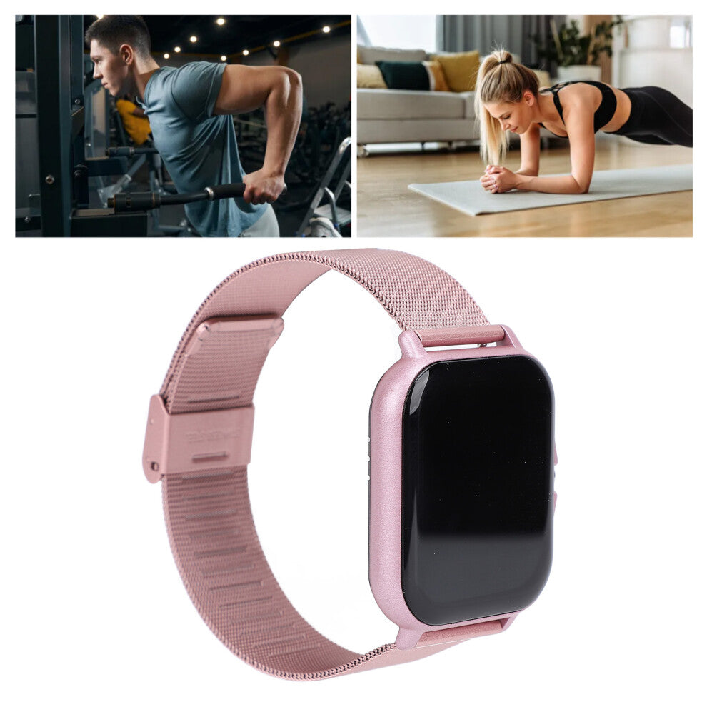 Smartwatch with Call Function 1.75in HD Screen Pink, 160mAh Battery