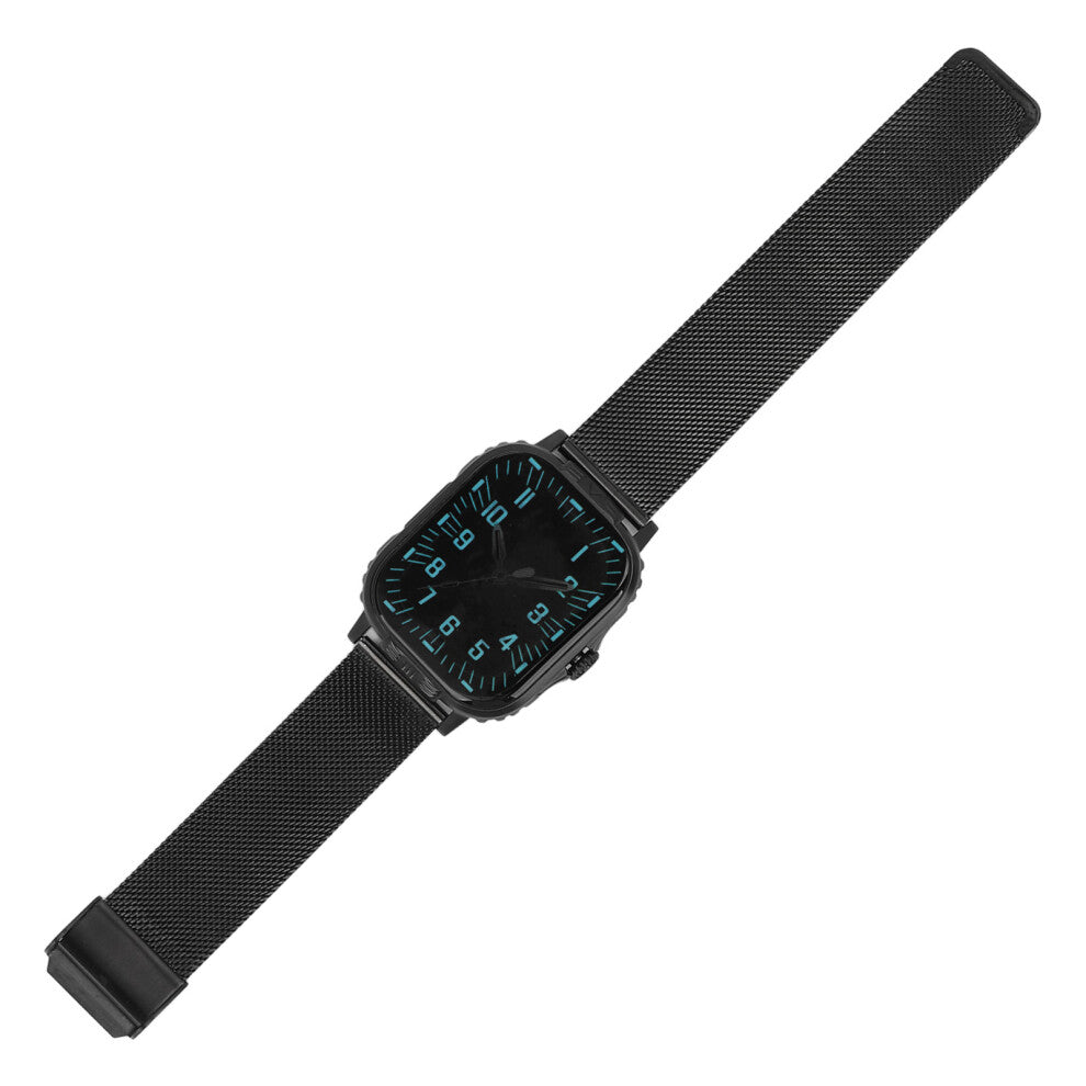Steel Strap IP65 Waterproof Fitness Smartwatch with 250mAh Battery