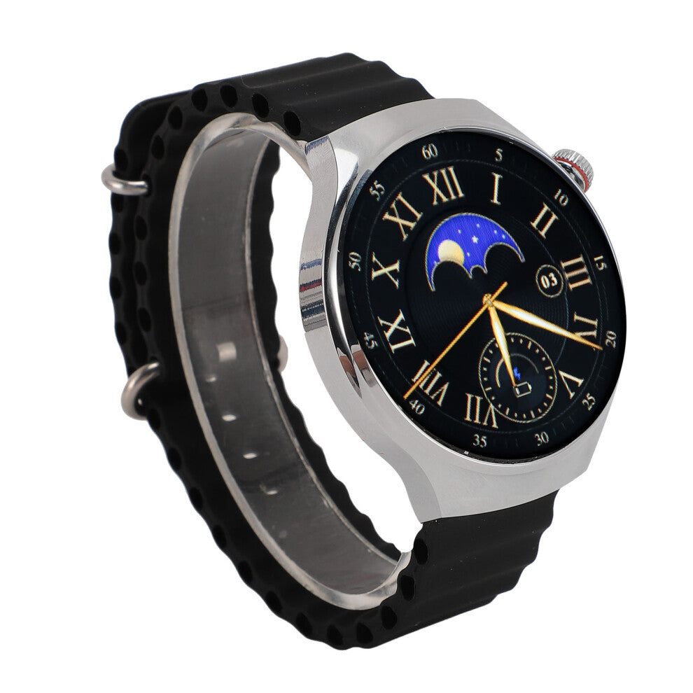 2-Inch Color Screen Smartwatch, Waterproof, 200mAh, Silver