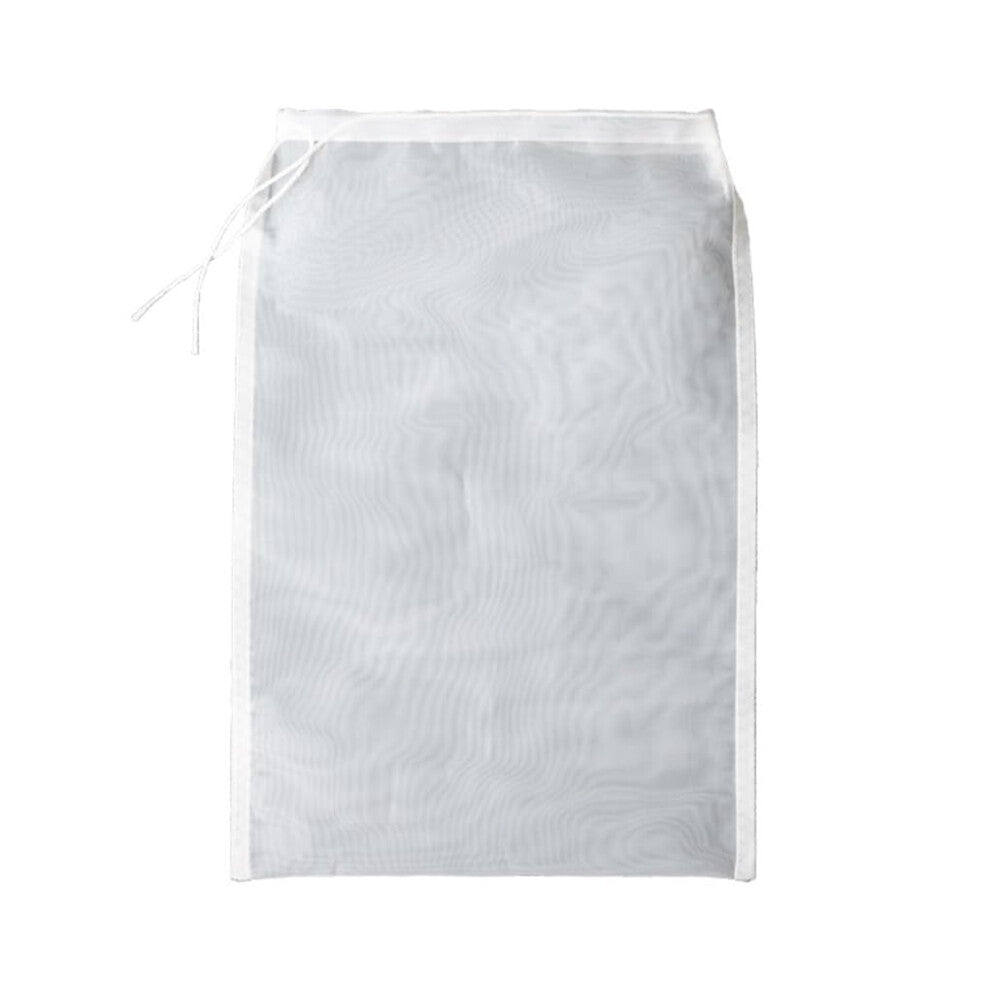 Soy Milk Wine Filter Bag Fine Mesh Strainer 12x15 cm for Coffee, Yogurt, Fruit Juice, Washable Kitchen Use