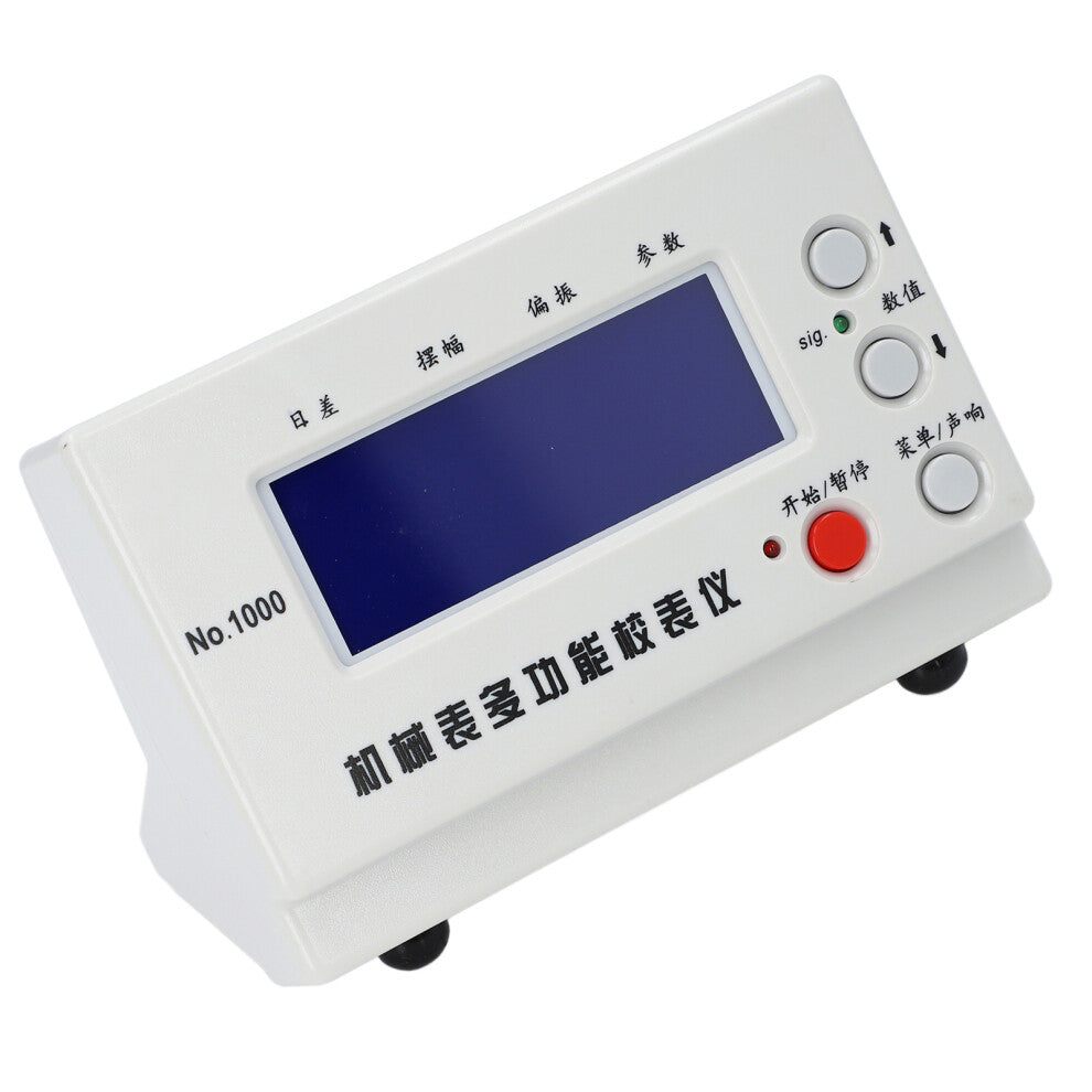 Timegrapher No.1000 Watch Testing Machine, Multifunctional Calibrator for Mechanical Watches