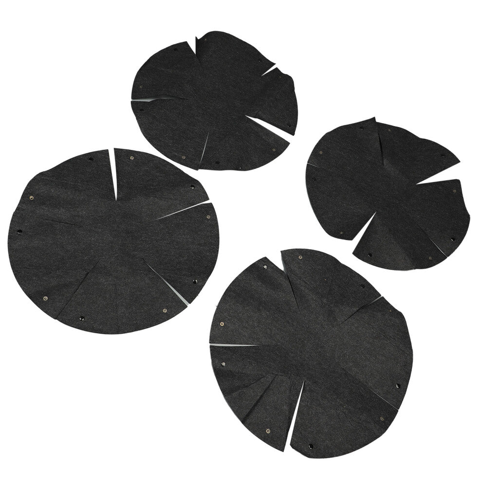 4Pcs Felt Fabric Planter Basket Liners 14in Reusable Hanging Pot