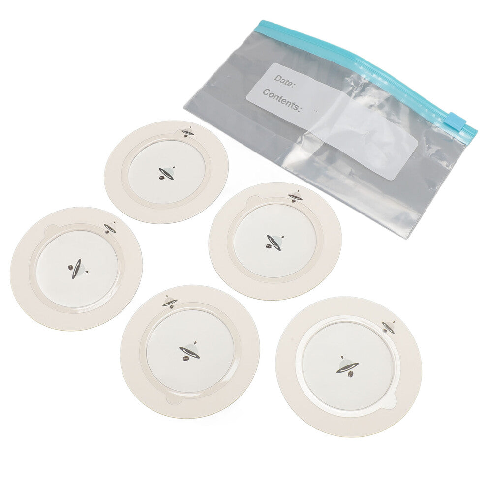 10pcs Reusable Pulp Coffee Filters for Travel Camping Office Home