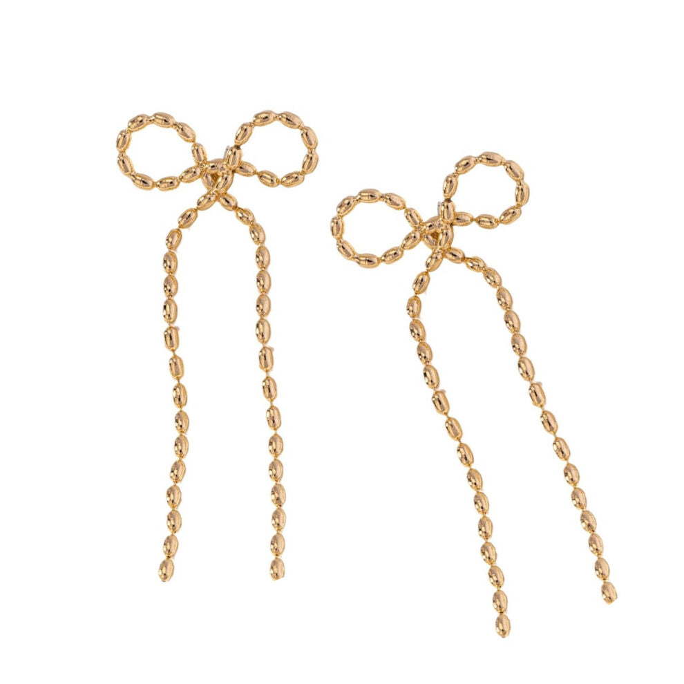 Elegant Butterfly Ear Studs Bowknot Shaped Drop Earrings Stylish