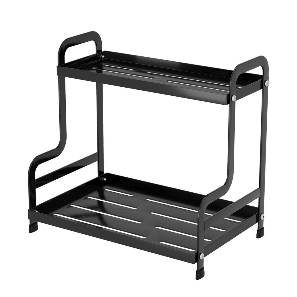 Coffee Mugs Storage Rack 2 Level Shelf for Kitchen and Bathroom