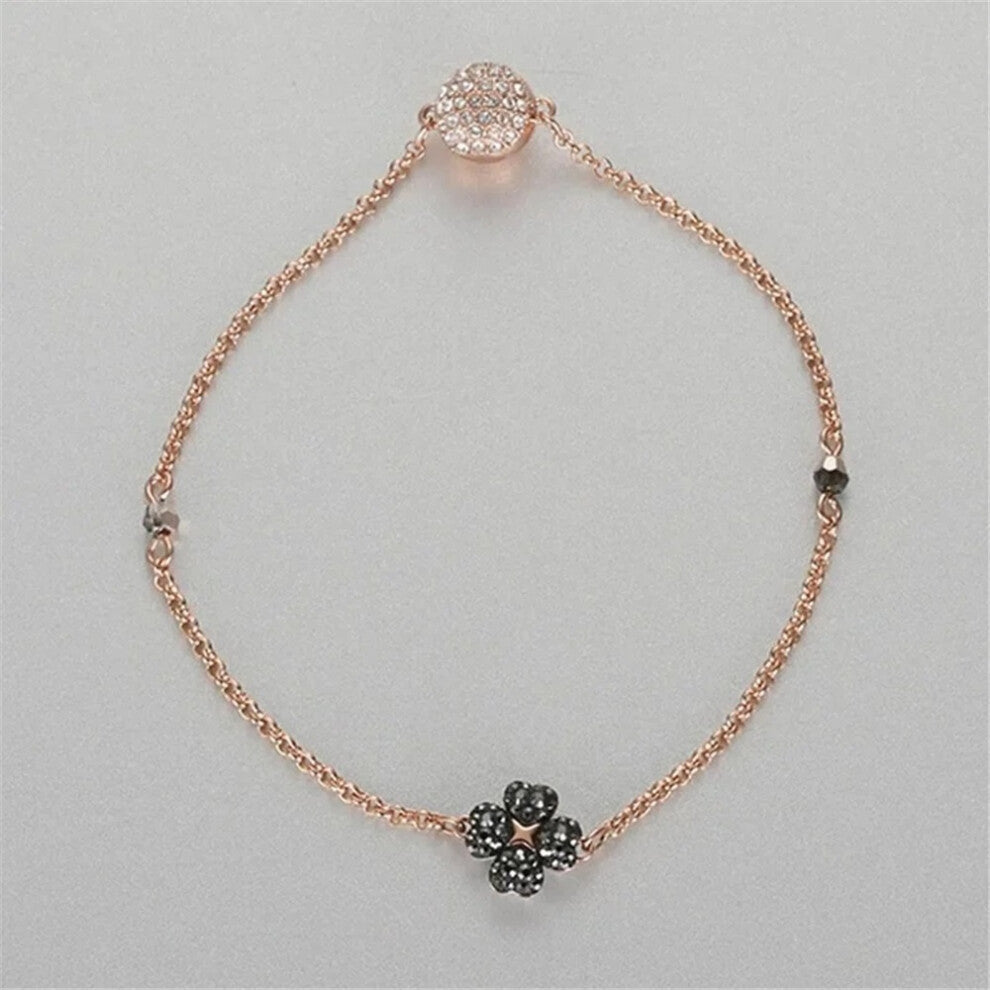 (Bracelet1) Original 2025 Clover Necklace Fine Jewelry Sets for Women Charms Clover Necklace Earring Flowers Ring Bracelet Party Accessories
