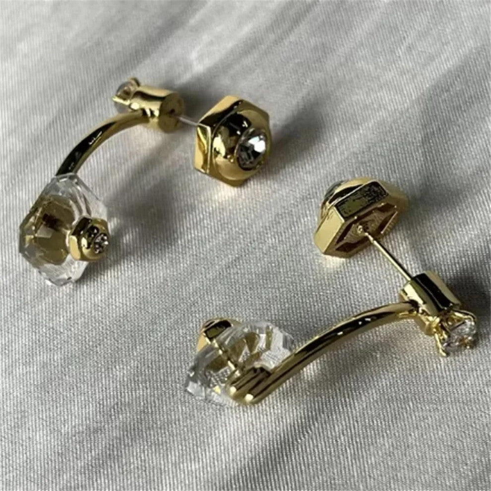 (clear) Original Bamboo 2025 NEW Luxury Fashion Fine Jewelry Set for Women Bamboo Necklace Earrings Bracelet Ring Party Accessories