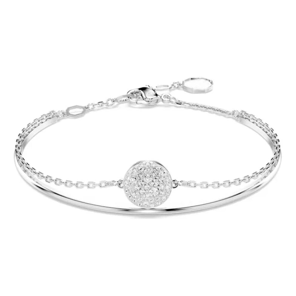 (Yellow) Original 2025 Luxury Jewelry Stainless Steel Simple Jewelry Round Necklace Bracelet Earrings Party Accessories for Women