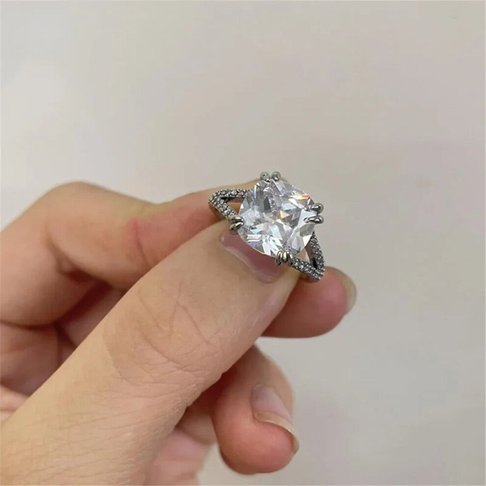 (Size 8 57mm3) 2025 New Charms Fine Jewelry Sets for Women Stainless Steel Geometric Luxury Golden Crystal Charms Women Party Accessories