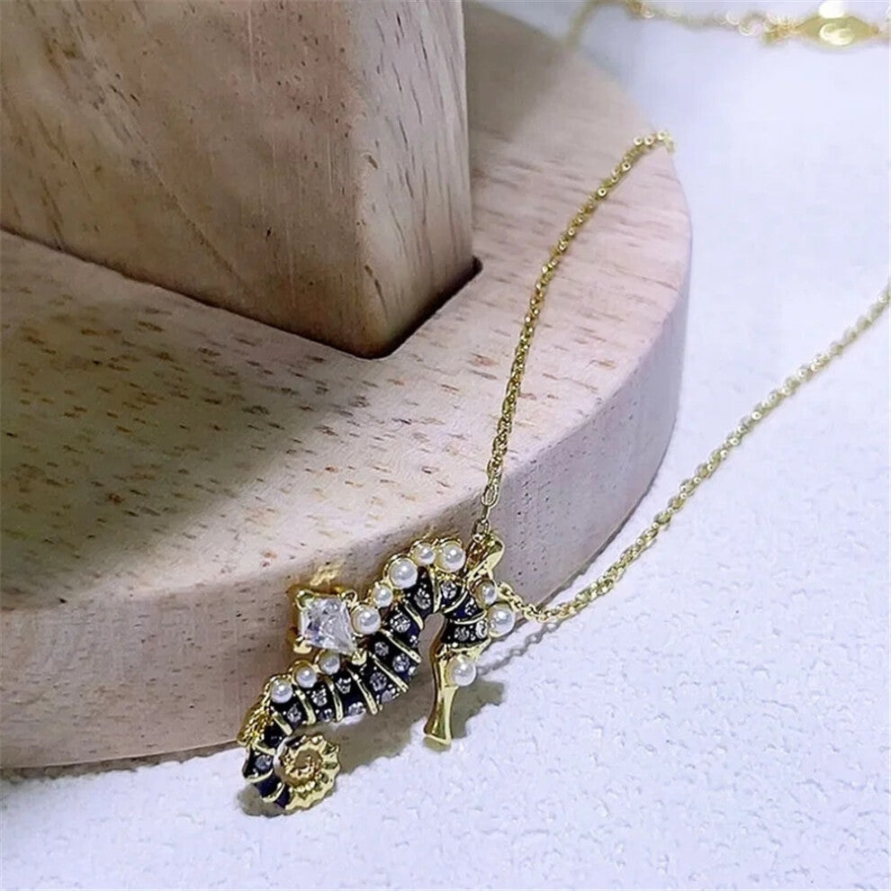 (Necklace3) 2025 Star Necklace Fashion Fine Jewelry Set for Women Luxury Charms Starfish Necklace Pearl Earring Ring Shell Bracelet Jewelry