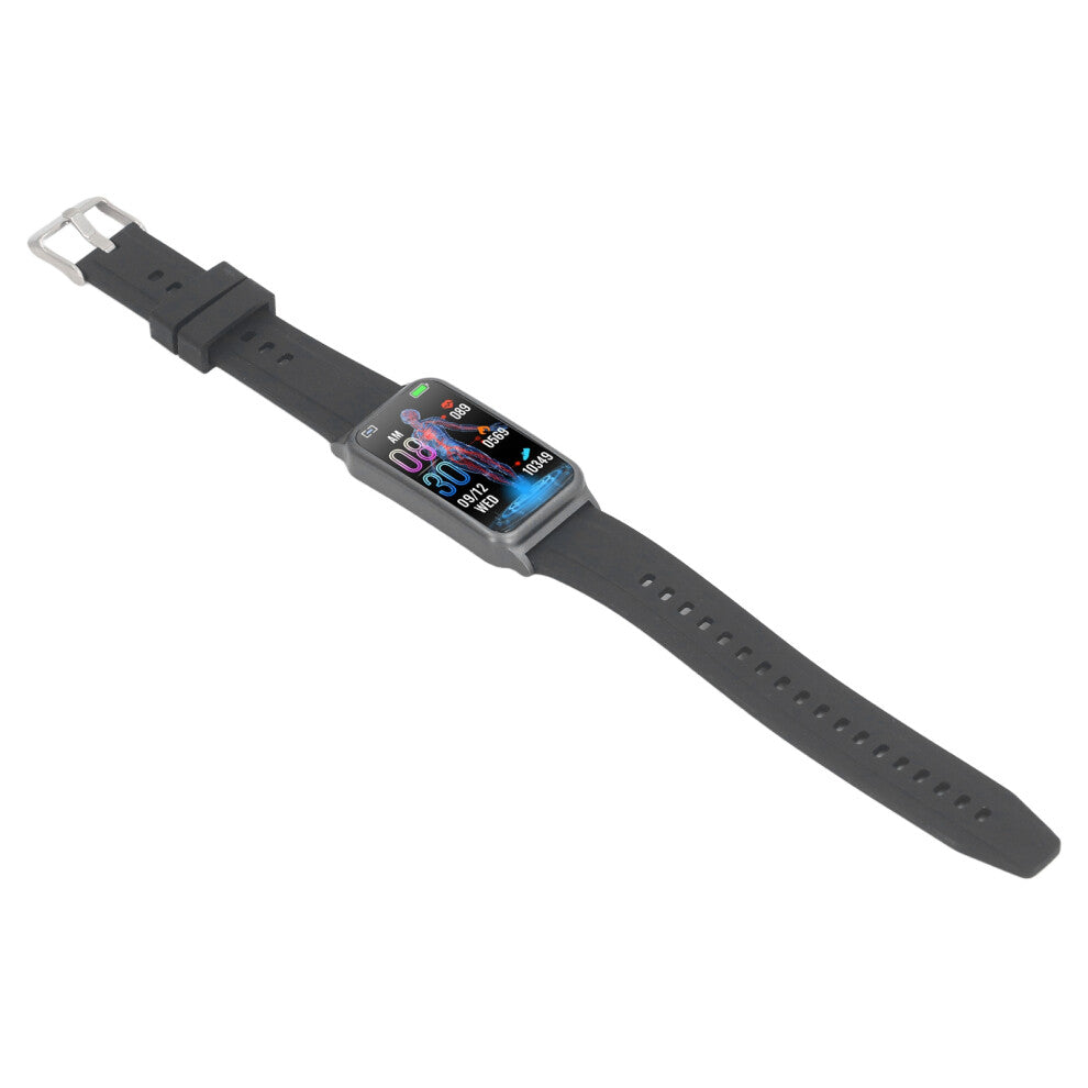 Fitness Tracker with Sleep Monitor 1.47" Touch Screen IP67 Waterproof Black