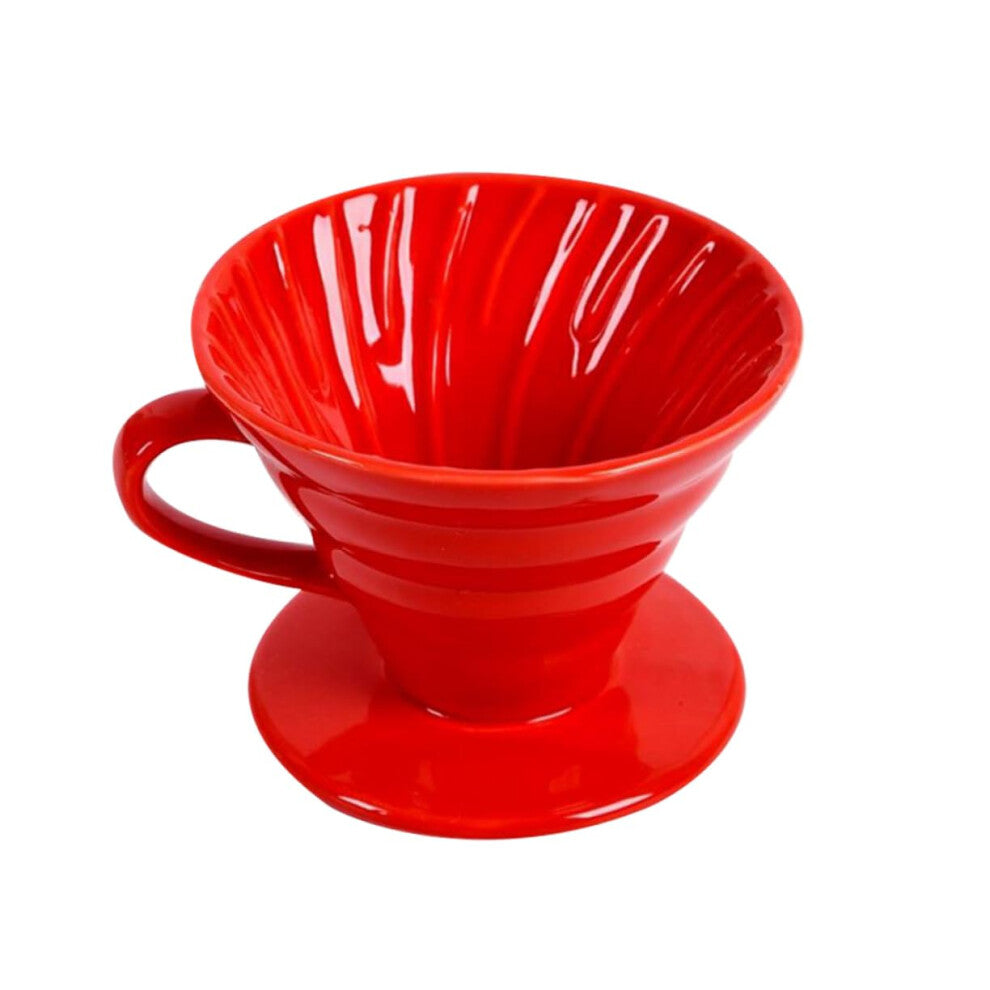 Filter Coffee Pot Ceramic Maker with Reusable Filters Kettle for Home Office Travel 12 Cups Capacity