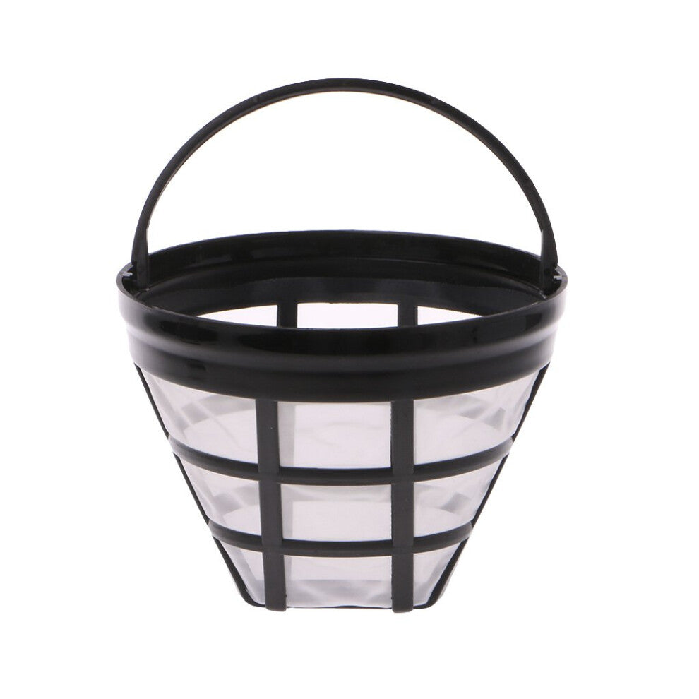 Coffee Filter Refillable Empty Basket with Handle, Portable Non-Toxic Brewer Tool, Dishwasher Safe for Easy Coffee Making