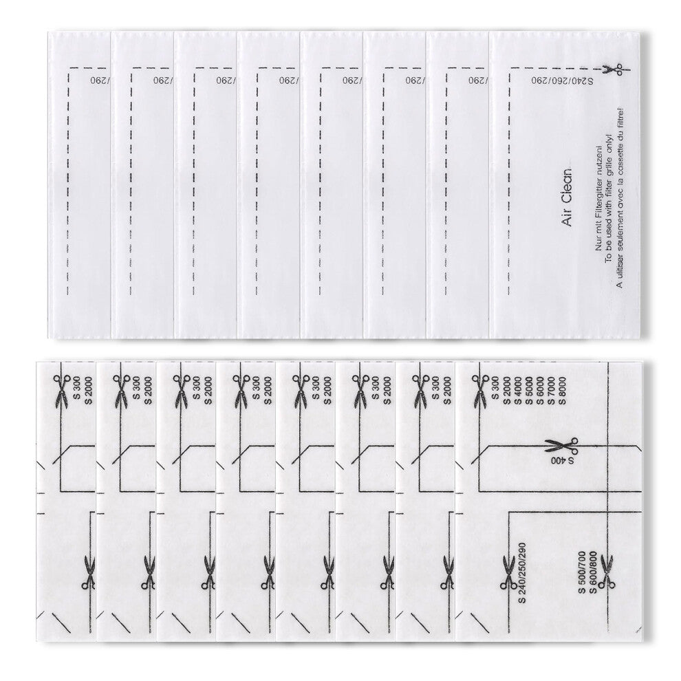 16Pieces Vacuum Filters Replacement Filters Vacuum Cleaner