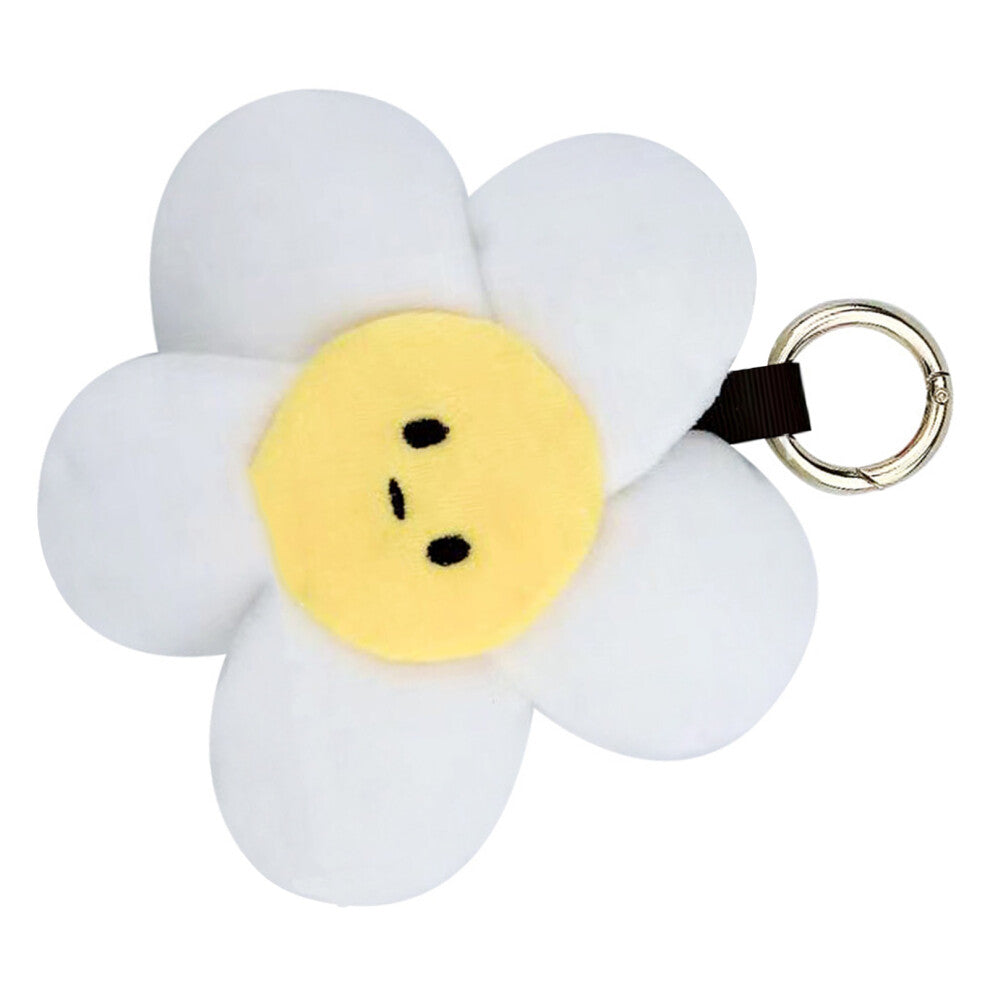 Soft Sunflower Plush Keychain 14cm Portable Backpack Accessory