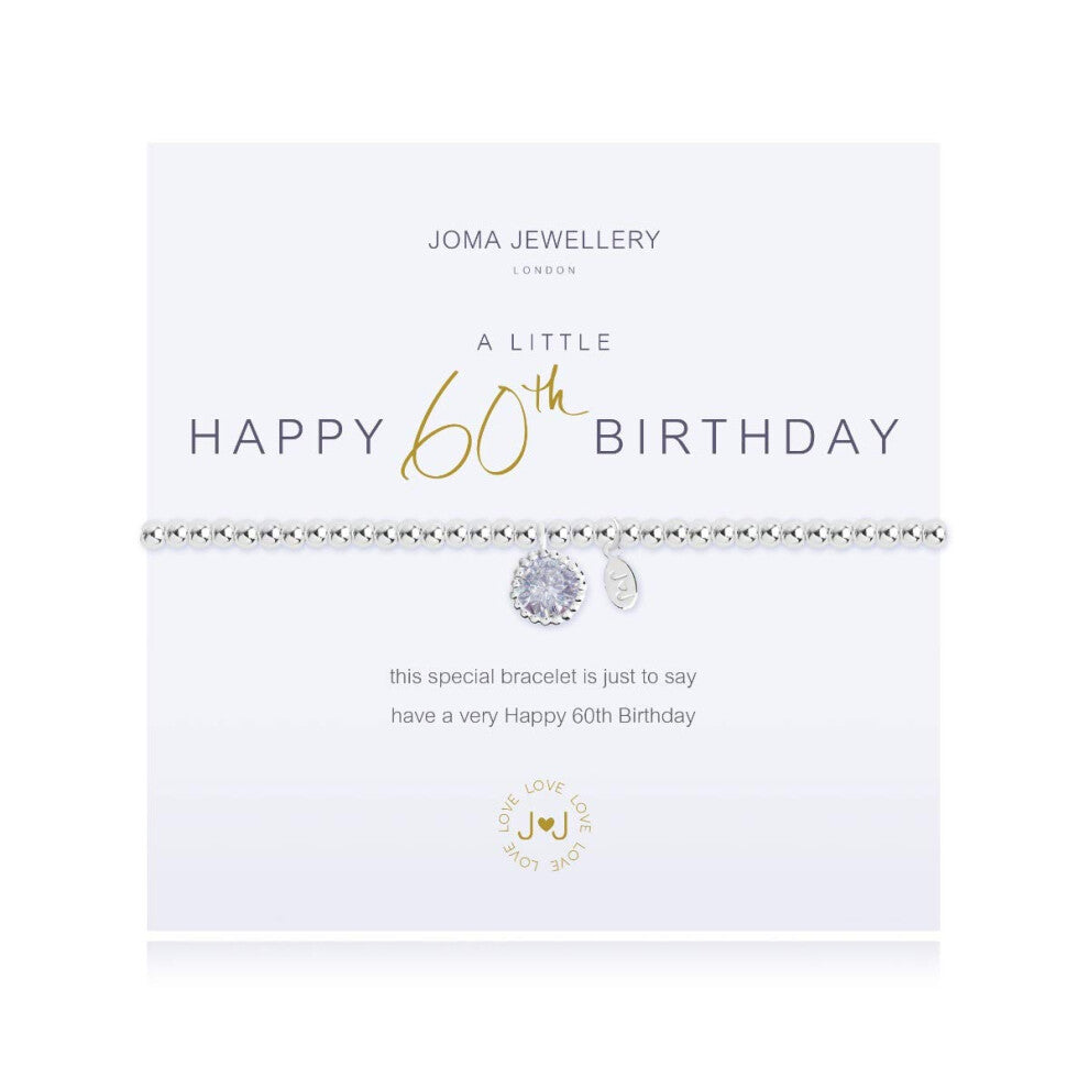 Joma, Jewellery, Little, Birthday, Bracelet, 60th