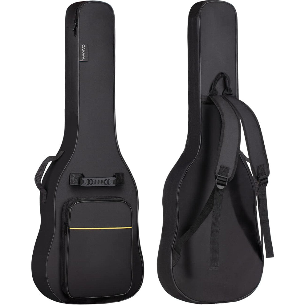 CAHAYA, Electric, Guitar, Bag, Gig, Padding, Backpack, Padded, Soft, Case, Black, CY0226