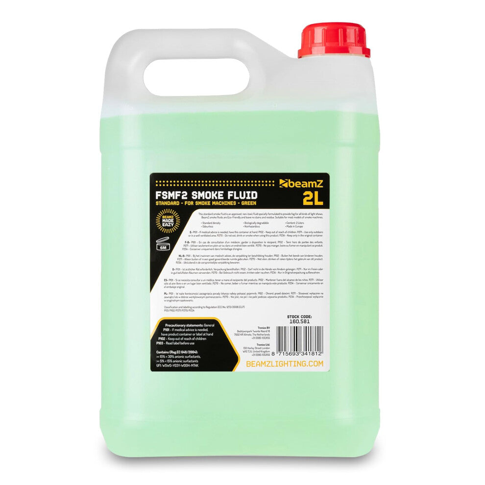 FSMF2, Green, Smoke, Fluid, Naturally, Dissolving, Non-Staining, Non-Toxic, Odourless, Sustainable, Fog, Juice