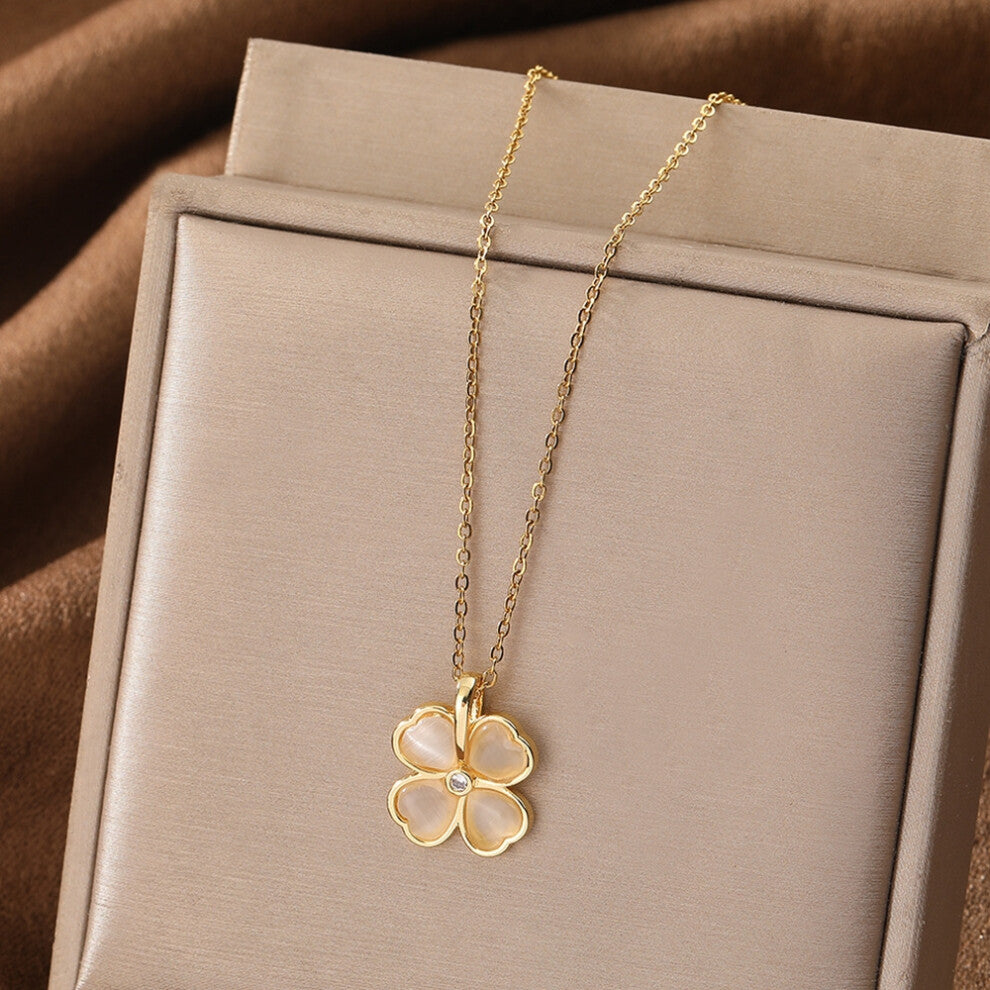 (Style 27) Elegant necklace, women's micro-inlaid zircon swan pendant necklace, niche design, light luxury style collarbone chain