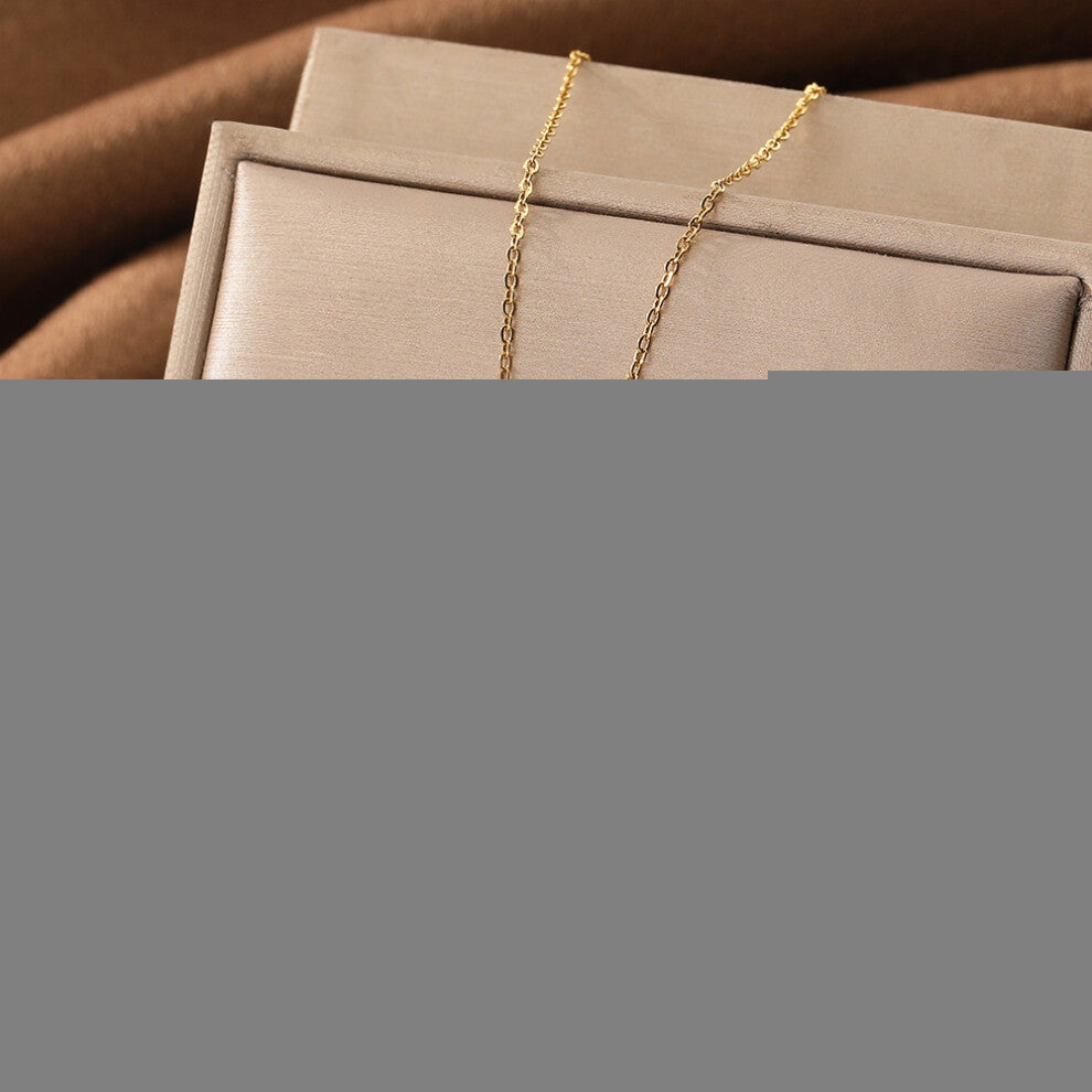 (Style 33) Elegant necklace, women's micro-inlaid zircon swan pendant necklace, niche design, light luxury style collarbone chain