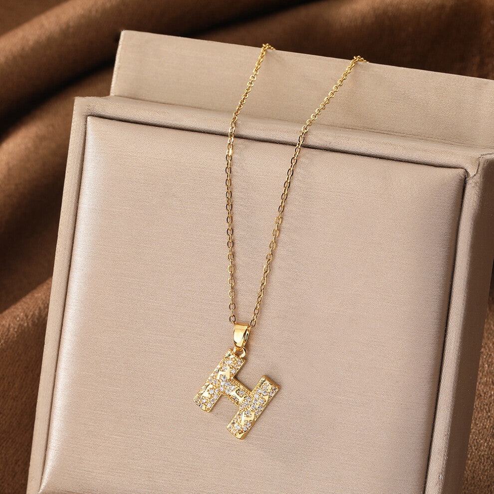 (Style 36) Elegant necklace, women's micro-inlaid zircon swan pendant necklace, niche design, light luxury style collarbone chain