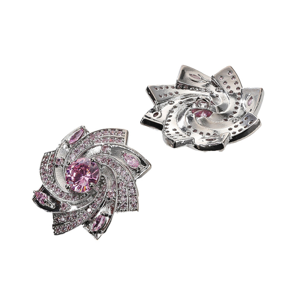 2PCS Shoe Clips Jewelry Decoration Charms Lady Elegant Shoe