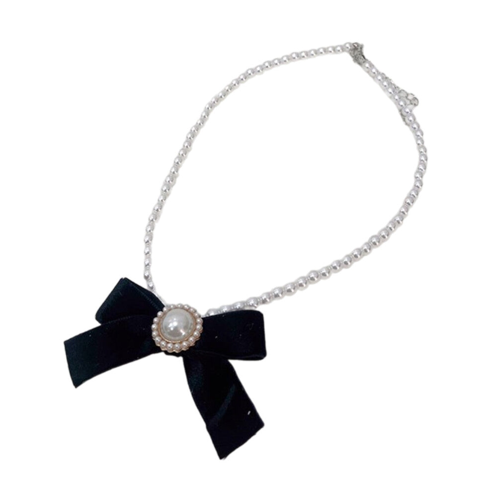 Korean Fashion Imitation Pearl Choker Necklace for Women Girls