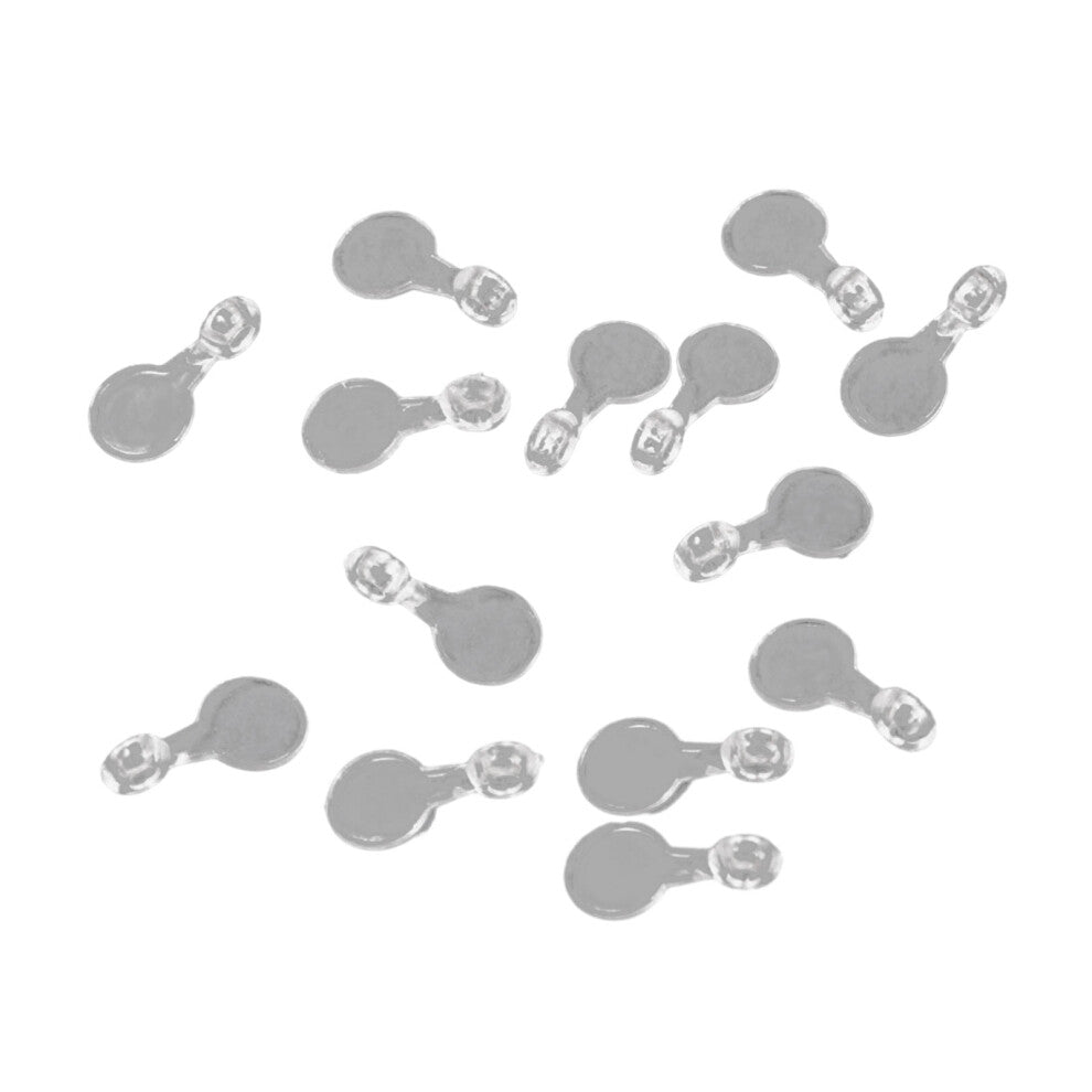 1000 Pieces Clear Necklace Hooks Charm Must Have Accessories for