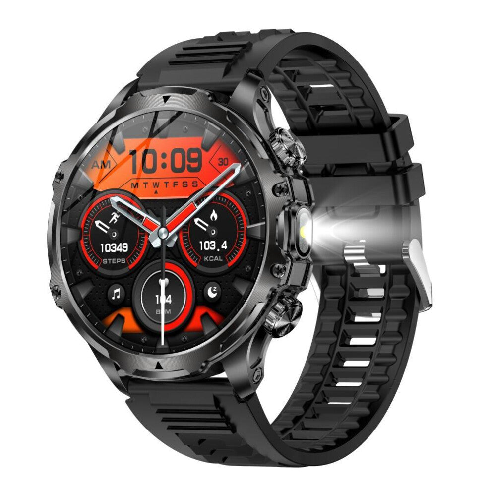 AK75 Silicone Strap Smart Watch Bluetooth Call Heart Rate Sleep Health Monitoring Sports Watch The Best Gift for Friends