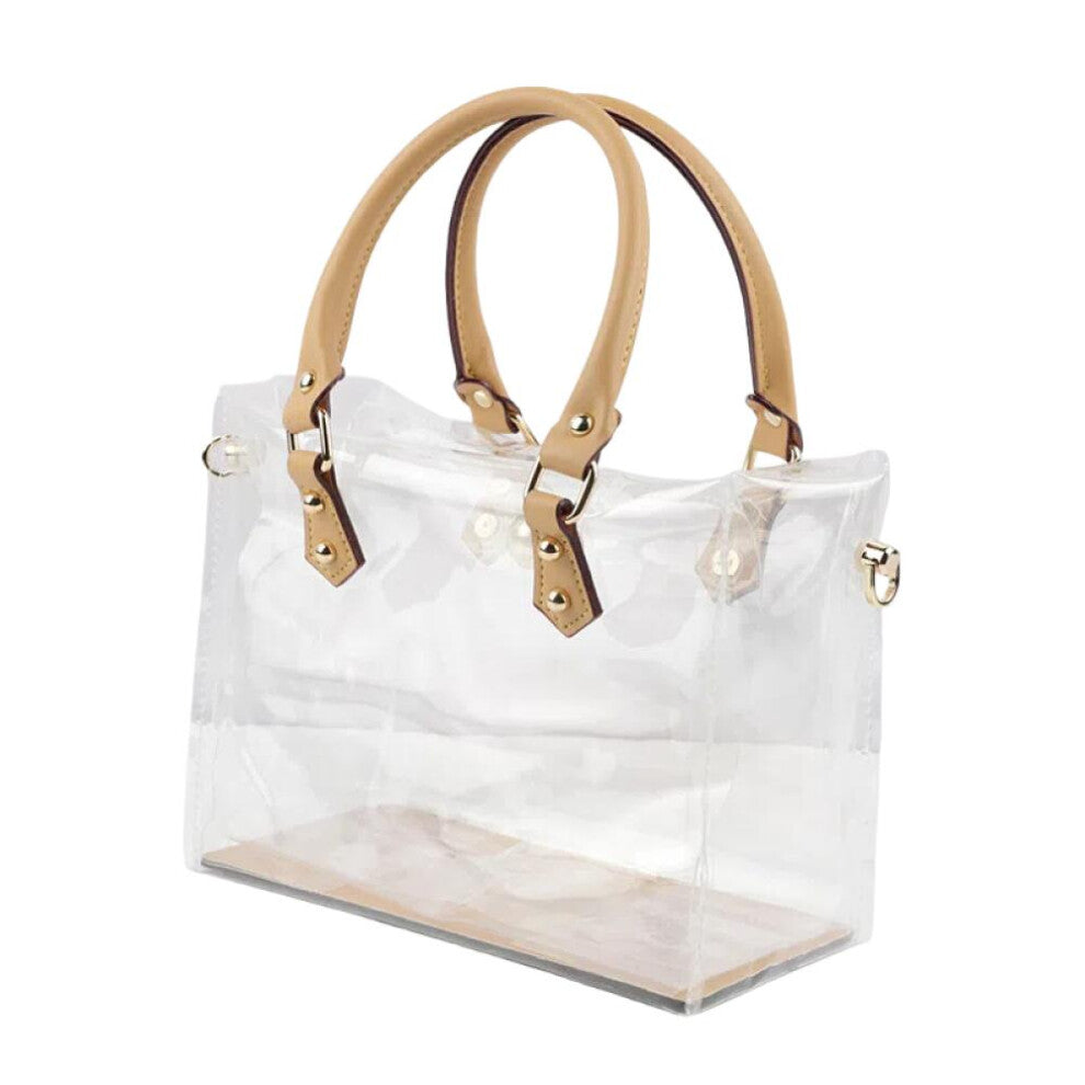 Clear PVC DIY Tote Bag Handbag Making Kit Handmade Gift Bags Craft Accessories Tool Set Birthday The Best Gift for your Girlfriend