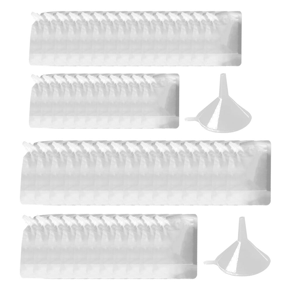 50pcs Reusable Drink Bags Leak-Proof for Travel Outdoor Sports