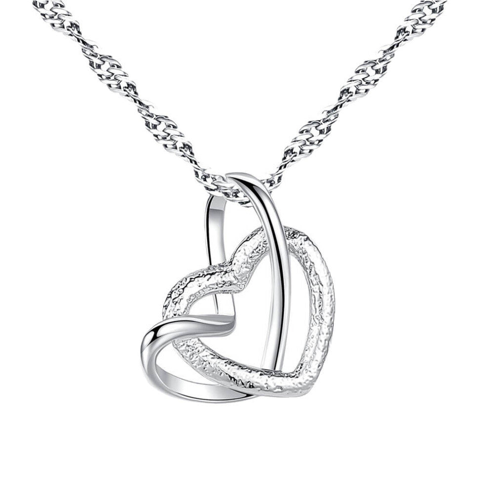 Heart Pendant Necklace Miss Lovers Shape Accessories Elegant Jewelry
