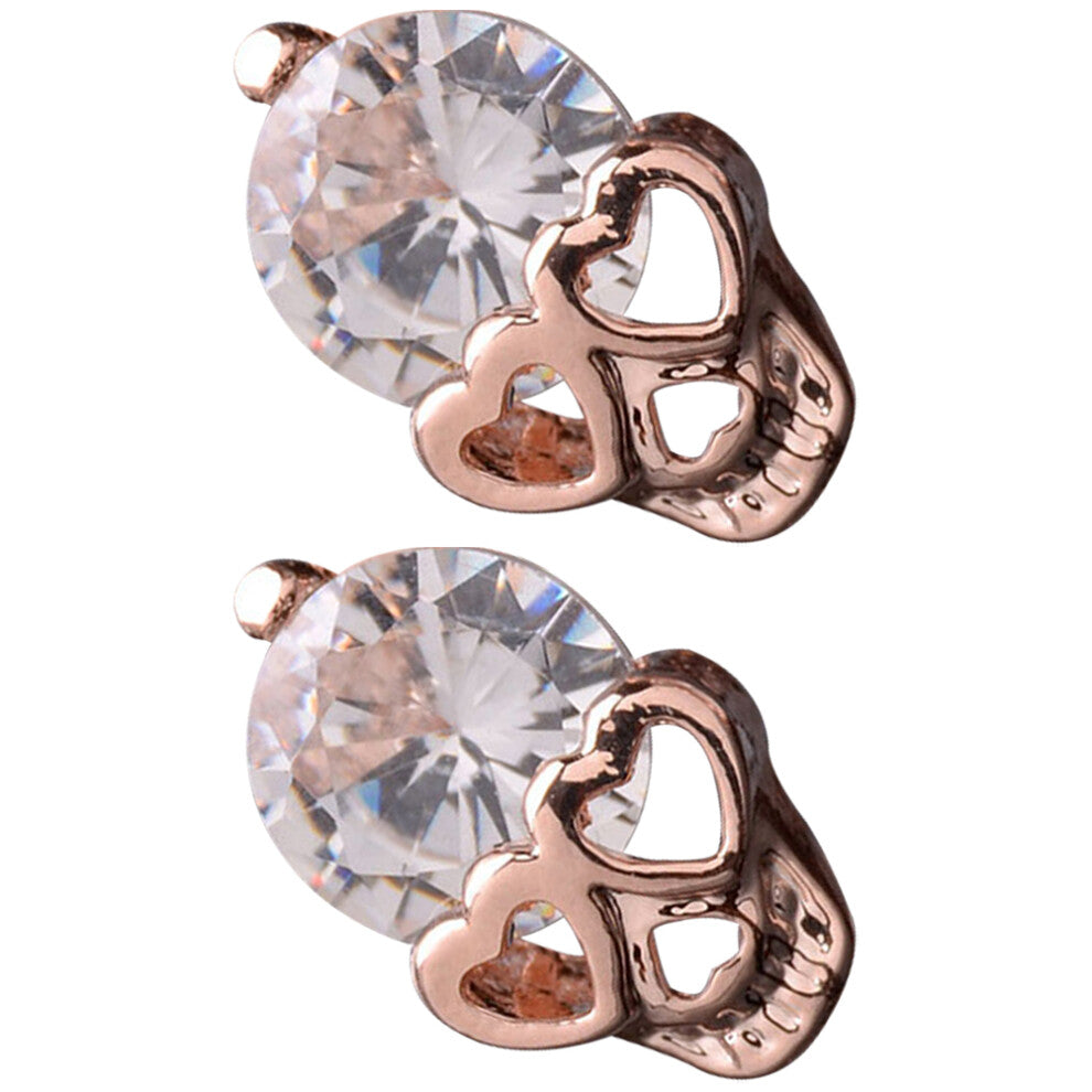 1 Pair Skull Earrings For Women Festive Accessories