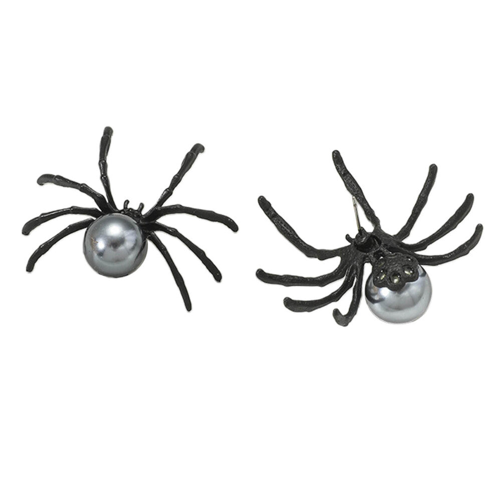 Halloween Ear Pins Ear Studs Fashion Spiders Ear Jewelry Studs