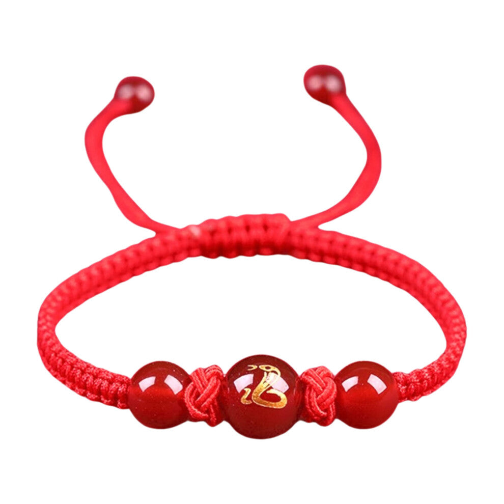 Chinese Snake Red String Bracelets Adjustable Luck Charm-snake