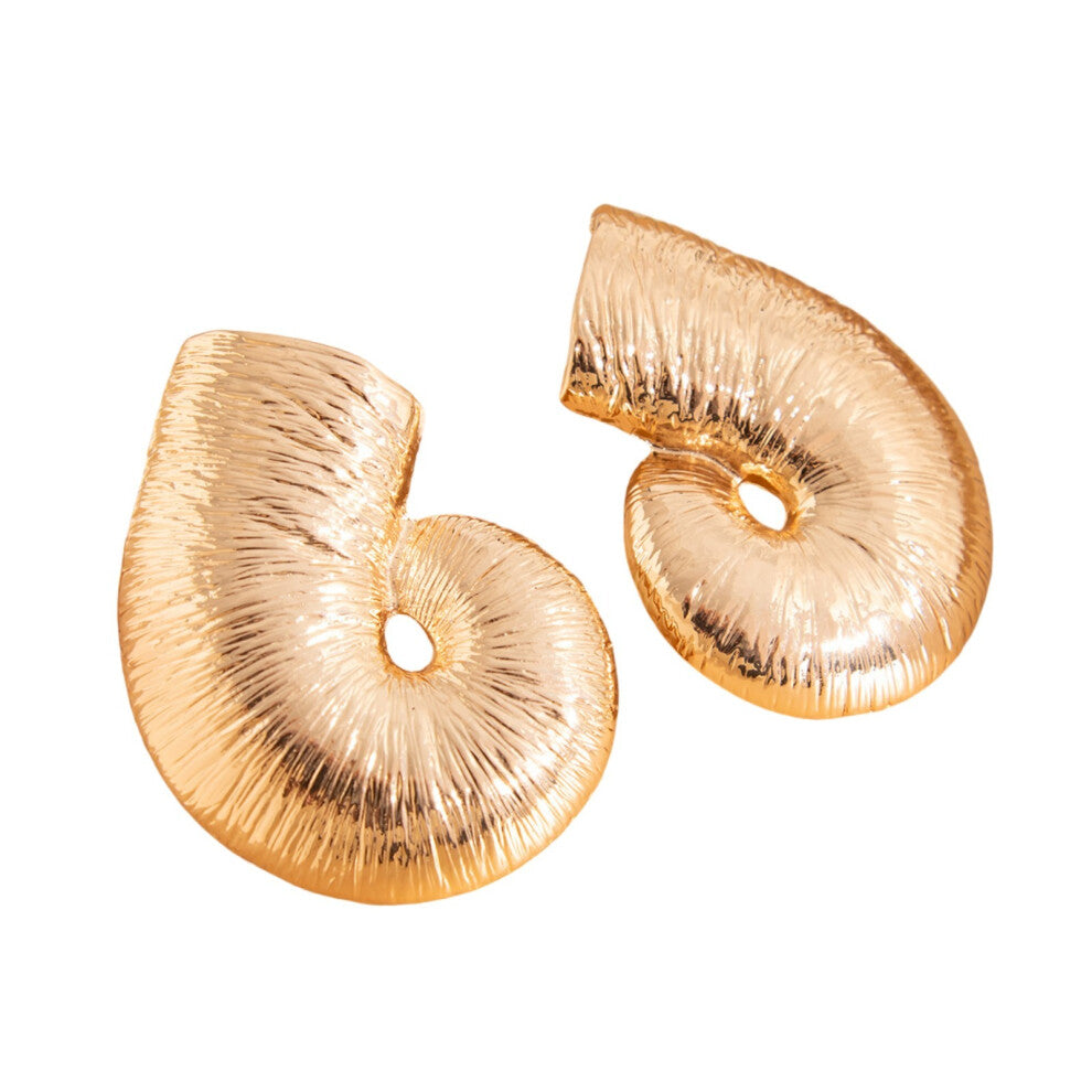 Stylish Irregular Geometric Alloy Studs Jewelry-Gold Style 3