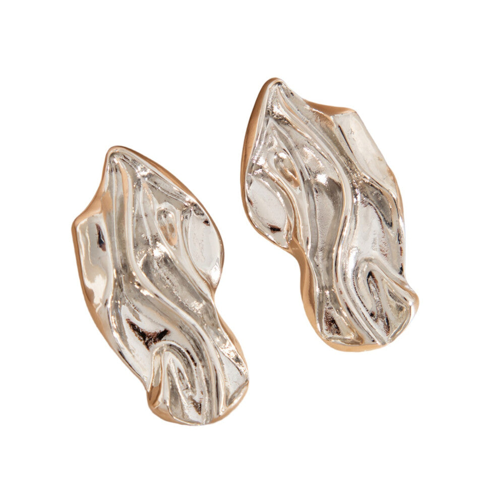 Unique Geometric Alloy Studs Earrings for-white king Style 4