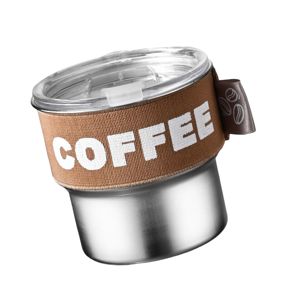 Durable Stainless Steel 400ml Thermal Cup for Coffee and-Coffee