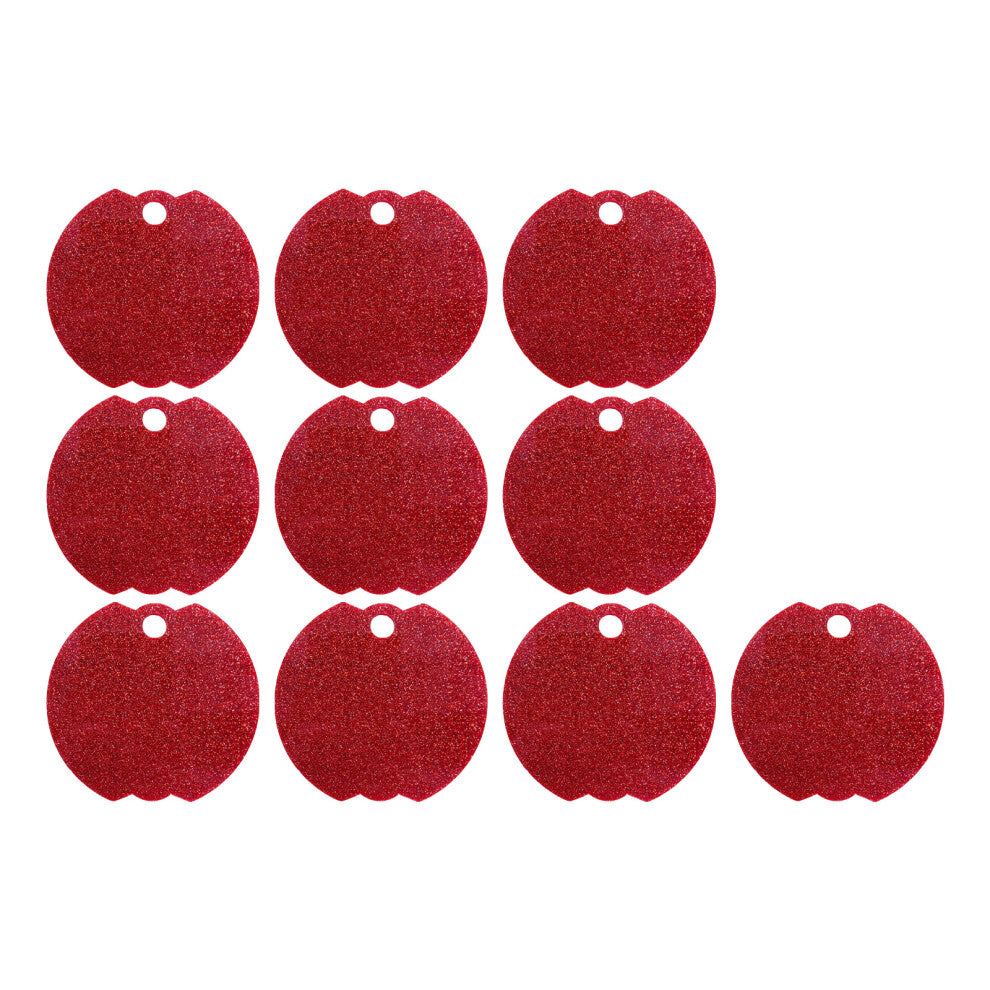 Pack Of 10 40oz Cup Name Plate Blank Glittering Tumblers Name-1